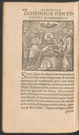 Dominica Pentecostes ...