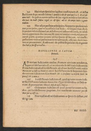 Divisiones A Causa Formali.