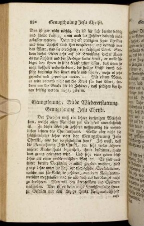 Genugthuung, Siehe Wiedererstattung. - Gottlose Siehe Lasterhafte.