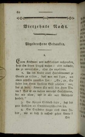 Vierzehnte Nacht.