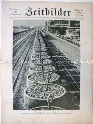 Illustrierte Beilage der "Vossischen Zeitung" u.a. mit Industriebildern aus dem Ruhrgebiet