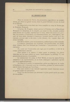 Un concert-revue