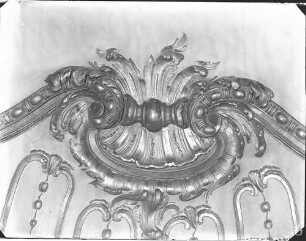 Potsdam, Neues Palais, Friedrich -Wohnung, Blaue Kammer, R.: 179, Detail der Decke.