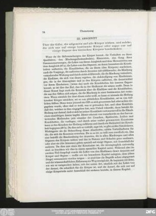 III. Abschnitt