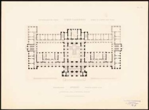 Justizpalast, Tokio: Grundriss EG