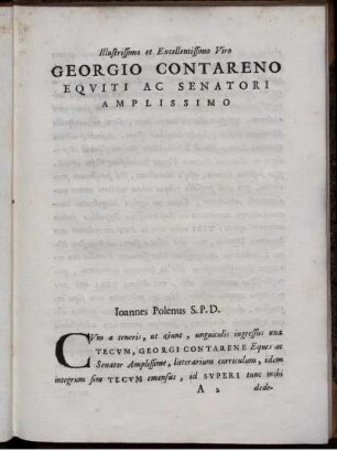 Georgio Contareno.