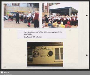 Gemeinsames Konzert des Bergsteigerchores mit dem Sportlerchor Schmalkalden (Bilder 1 und 2) : Dirigent: Axel Langmann
