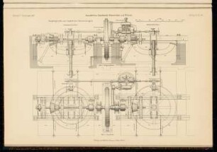 Staatliches Kraftwerk, Dörverden a. d. Weser: Details (aus: Atlas zur Zeitschrift für Bauwesen, hrsg. v. Ministerium der öffentlichen Arbeiten, Jg. 65, 1915)