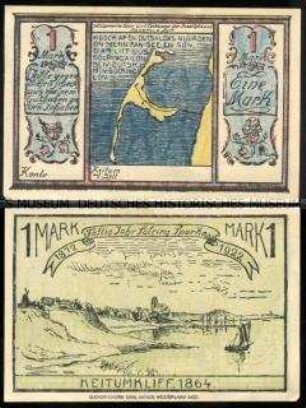 Keitum, Notgeld 1 Mark (Serienschein)