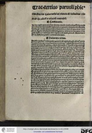 Continuatio: in hoc capitulo autor tria facit, primo dividit intellectum possibilem...