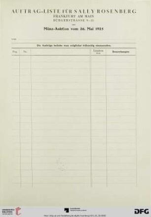 Auftrag-Liste