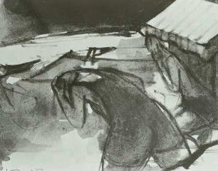 Zwei Menschen und Strandkorb