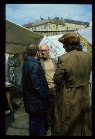 Diapositive: Schlesische Straße, Skalitzer Straße, 1982