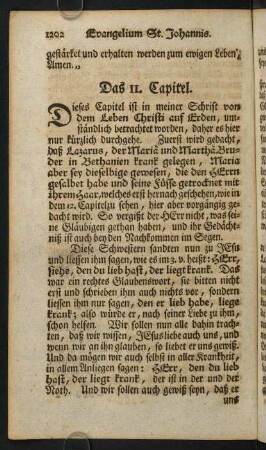 1202-1228, Das 11. Capitel