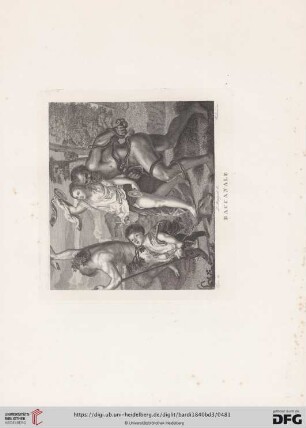 Baccanale di Tiziano Vecellio
