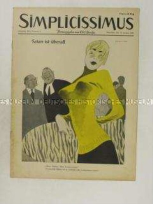 Satirezeitschrift "Simplicissimus"