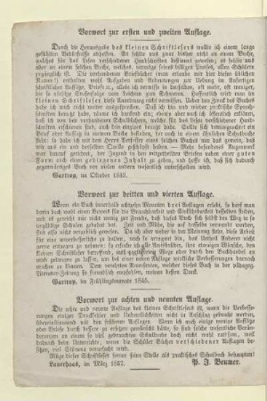 Vorwort zur dritten und vierten Auflage