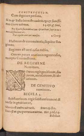 De Regimine Nominum.