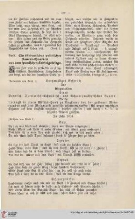 26: Ein süddeutsches politisches Bauern-Quartett aus dem spanischen Erbfolgekriege