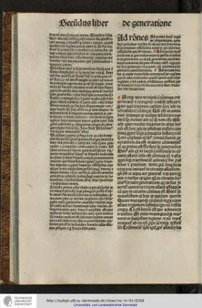 Semper vero ut dictum est continua erit generatio et corruptio et numquam deficiet et propter quam diximus causam, hoc autem rationabiliter contingit.