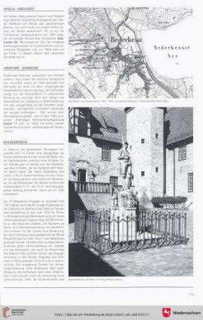 ⟦Bad Bederkesa, Flecken⟧