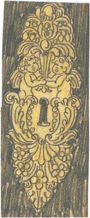 Ostenrieder, Maximilian; u. a. Deutschland; Schlosserarbeiten - Türbeschlag (Ansicht)