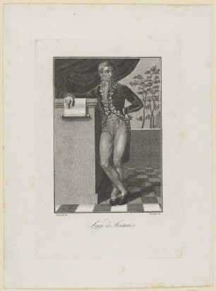 Bildnis des Luigi di Fontanes