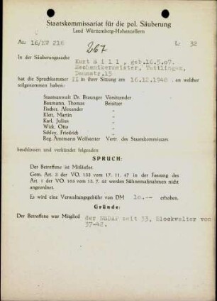 Sill, Kurt
