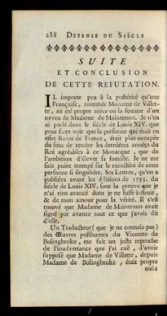 Suite Et Conclusion De Cette Réfutation