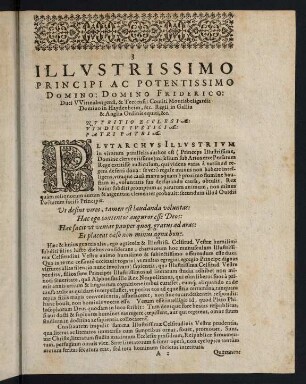3-4, Illustrissimo Principi ac Potentissimo Domino: ...