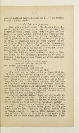 6. Ein Vaterland gewonnen