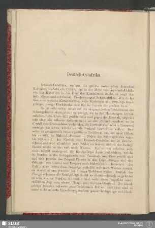 Deutsch-Ostafrika