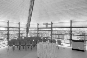 Mettlach: Holzkirche an der Saar, innen