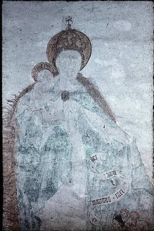 Madonna auf der Mondsichel mit kniender Stifterfamilie