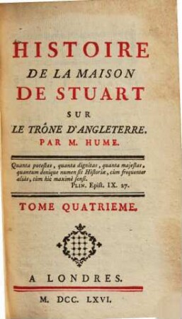 Histoire De La Maison De Stuart Sur Le Trône D'Angleterre, 4