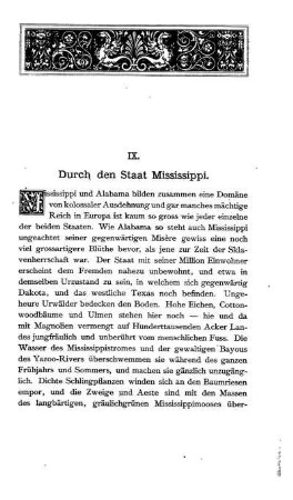 Durch den Staat Mississippi