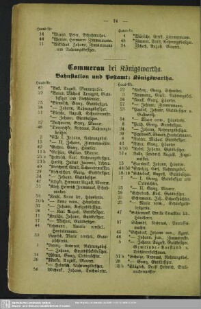 Commerau bei Königswartha