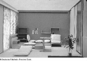 Kombiniertes Wohn- und Schlafzimmer