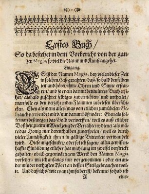 Magia Optica, Das ist, Geheime doch naturmässige Gesicht- und Augen-Lehr : In zehen interschidliche Bücher abgetheilet, Worinnen, was das Gesicht und dessen Gegenstand, oder wormit dasselbige umgehet, anbelangt, deßgleichen was in Seh-, Spiegel-, Brill-, Bildvorstell- und Farb- so dann in Brennspiegel- und Brennglas- auch Spiegelschrifft- künstlichen Sachen und dergleichen Wissenschaften ... gehandelt wird ; alles lehrartig und deutlich mit allerhand ungemeinen Werckstellungen und Probstücken außgeführet
