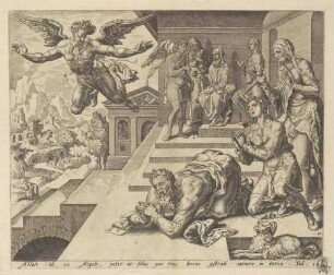 Der Abschied des Engels, Blatt 10 aus der Folge "Die Geschichte von Tobias"
