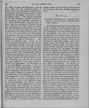 Pollux, I.: Iulii Pollucis Onomasticon. Bearb. v. I. Bekker. Berlin: Nicolai 1846