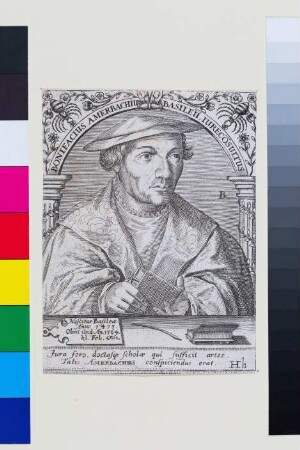 Porträt Bonifacius Amerbach