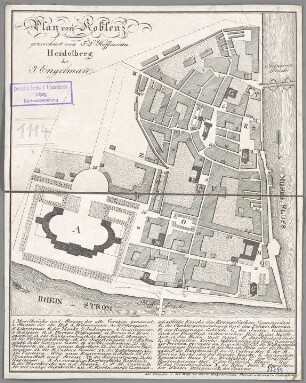 Plan von Koblenz