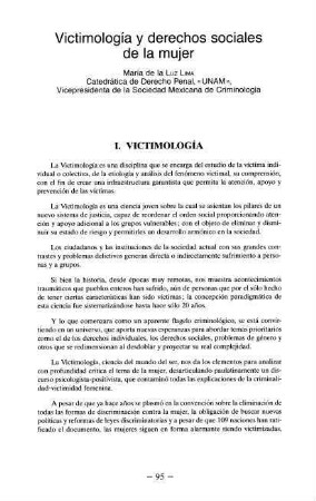 95-106, 6. Victimología y derechos sociales de la mujer