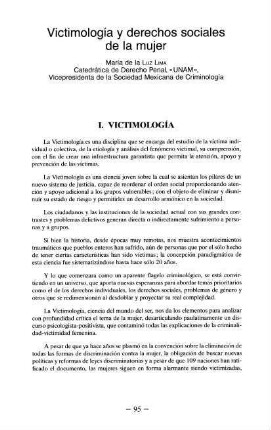 95-106, 6. Victimología y derechos sociales de la mujer