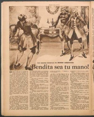 ¡Bendita sea tu mano! : Los cuentos históricos de "Mundo Argentino"