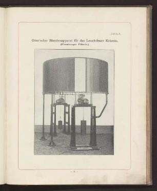 TAFEL 41. Otter'scher Blendenapparat für das Leuchtfeuer Kekenis. (Flensburger Föhrde.)