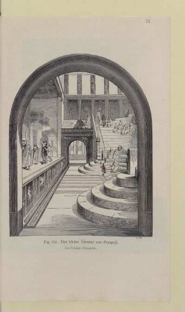 Fig. 130. Das kleine Theater von Pompeji