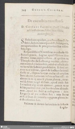 De cucurbita monstrosa
