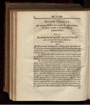 SECTIO QUARTA. Ad quam classem succinum sit referendum, & quot modis à reliquis differat mineralibus?